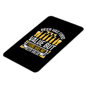 ビールには栄養価がある 誕生日 マグネット (左側)