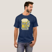 ビールによって燃料を供給される Tシャツ (正面フル)