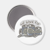 ビールに向けて機能 マグネット (正面/裏面)