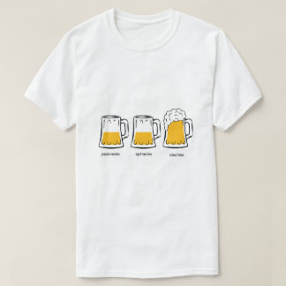 ビールに対する哲学的アプローチ Tシャツ