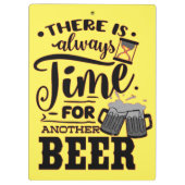 ビールのおもしろい クリップボード (裏面)