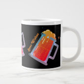 ビールのご希望 ジャンボコーヒーマグカップ (右)