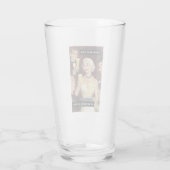 ビールのように満足 – レトロカクテルウェイトレス タンブラーグラス (裏面)