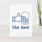 ビールのように シーズンカード (正面)