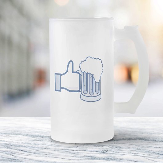 ビールのように フロストグラスビールジョッキ