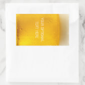 ビールのカスタムシール 長方形シール (バッグ)