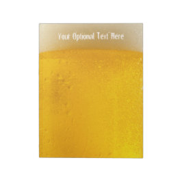 ビールのカスタムノートパッド ノートパッド