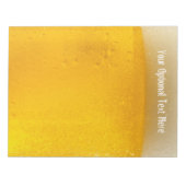 ビールのカスタムノートパッド ノートパッド (正面)