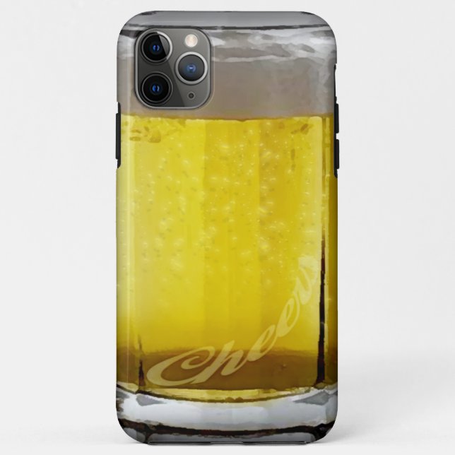 ビールのガラス Case-Mate iPhoneケース (裏面)