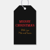 ビールのクリスマスは最高に素晴らしい時間だ ギフトタグ (裏面)