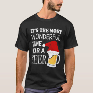 ビールのクリスマスは最高に素晴らしい時間だ Tシャツ