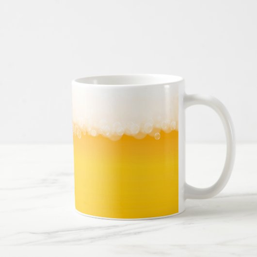 ビールのクローズアップ コーヒーマグカップ (右)