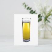 ビールのグラス ポストカード (スタンド正面)