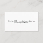 ビールのグラス | 小麦 | 木目の背景 名刺 (裏面)