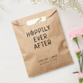ビールのコーエドウェディングシャワー後のホッピリー フェイバーバッグ (封をした状態)