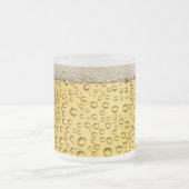 ビールのサds泡すりガラスのマグカップ フロストグラスマグカップ (中央)