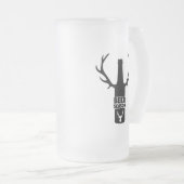 ビールのシーズンおもしろいビアユーモア フロストグラスビールジョッキ (正面右)