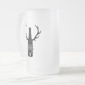 ビールのシーズンおもしろいビアユーモア フロストグラスビールジョッキ (正面左)