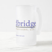 ビールのジョッキ フロストグラスビールジョッキ (正面右)