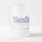 ビールのジョッキ フロストグラスビールジョッキ (正面左)