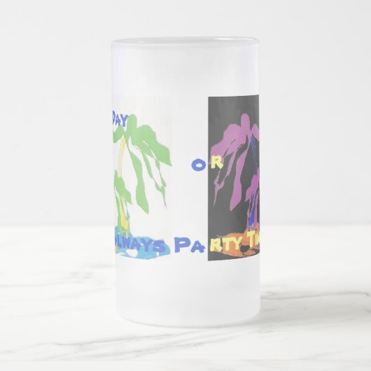 ビールのジョッキ フロストグラスビールジョッキ (中央)