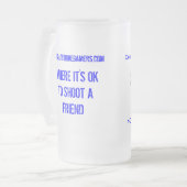 ビールのジョッキ フロストグラスビールジョッキ (正面左)