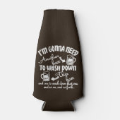 ビールのタイポグラフィが必要パーソナライズされた ボトルクーラー (正面)