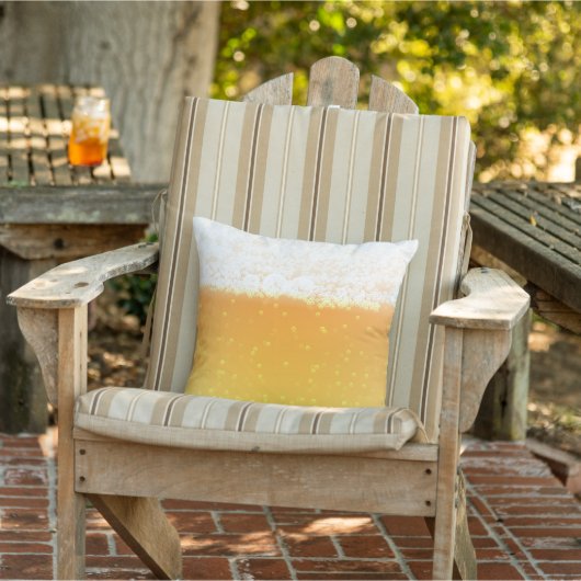 ビールのテクスチャ アウトドアクッション (椅子)
