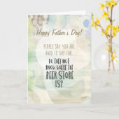 ビールのドリンおもしろいカー混合カード用のビール カード (黄色い花)