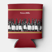 ビールのドリンカーはボトルのイメージでクーラーできる 缶クーラー (正面)