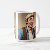 ビールのドリンカーマグ コーヒーマグカップ (正面右)