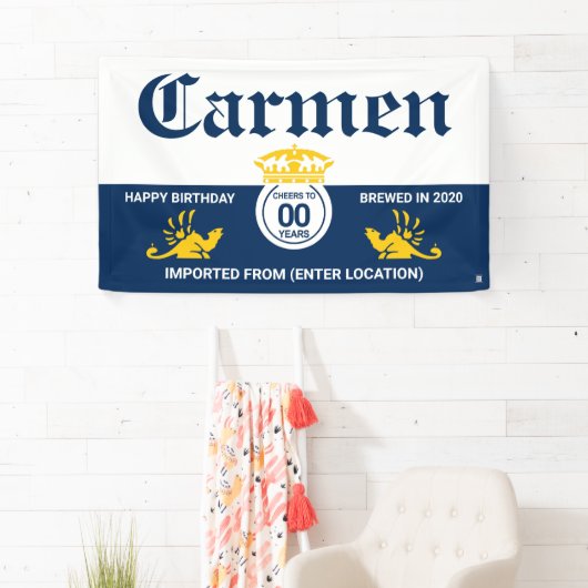 ビールのバナー | Cerveza メキシコ・ビール |応援 横断幕 (インサイチュ)