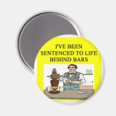 ビールのバーを飲む生活 マグネット (正面/裏面)