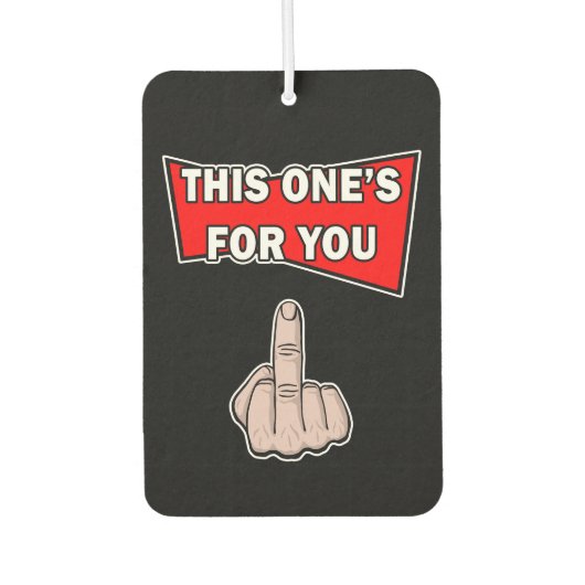 ビールのパロディおもしろいエアーフレッシュナー カーエアーフレッシュナー (正面)