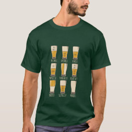 ビールのパーソナリティタイプ Tシャツ