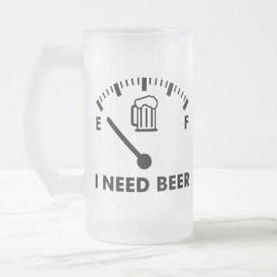 ビールのパーティーグラスおもしろいが必要 フロストグラスビールジョッキ