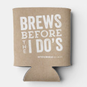 ビールのビールの前にビールを結婚作る 缶クーラー (裏面)