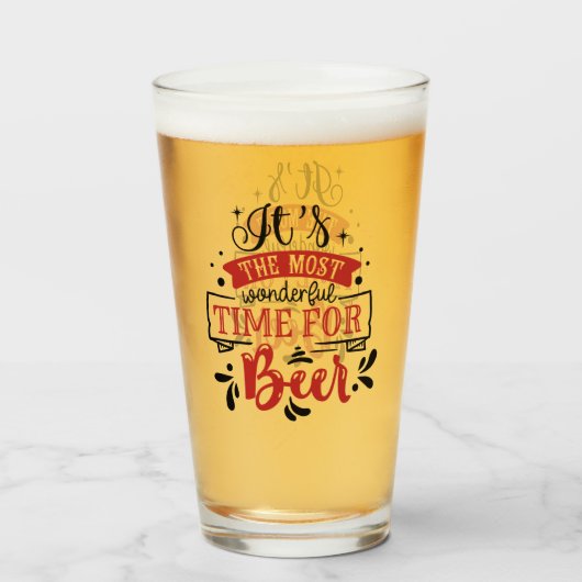 ビールのピント・グラスが一番素敵な時期だ タンブラーグラス (ドリンク正面)