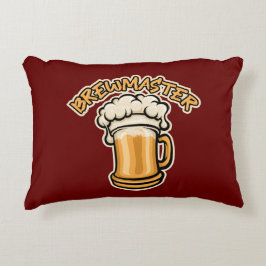 ビールのマグが必要なブルワーマスター アクセントクッション