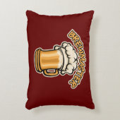 ビールのマグが必要なブルワーマスター アクセントクッション (正面(垂直))