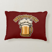 ビールのマグが必要なブルワーマスター アクセントクッション (裏面)
