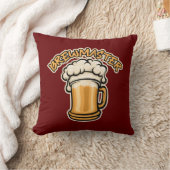 ビールのマグが必要なブルワーマスター クッション (ブランケット)