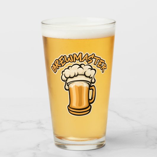 ビールのマグが必要なブルワーマスター タンブラーグラス (ドリンク正面)