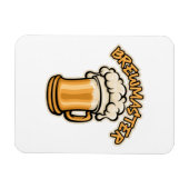 ビールのマグが必要なブルワーマスター マグネット (横)