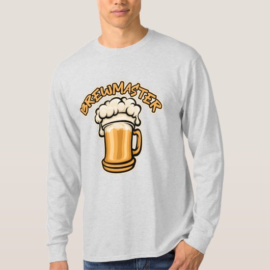 ビールのマグが必要なブルワーマスター Tシャツ (正面)