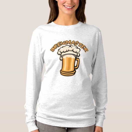 ビールのマグが必要なブルワーマスター Tシャツ (正面)