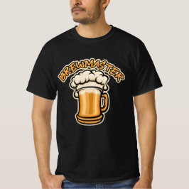 ビールのマグが必要なブルワーマスター Tシャツ