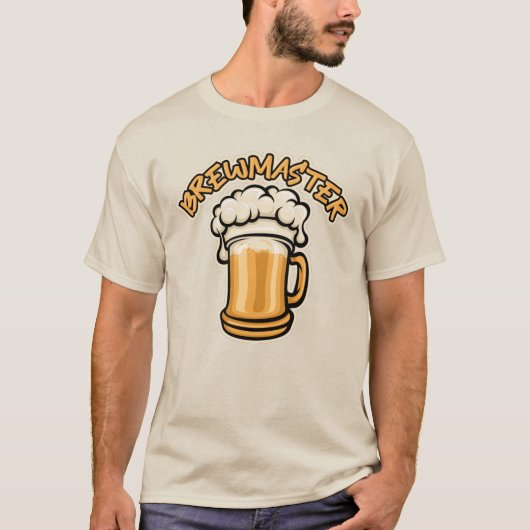 ビールのマグが必要なブルワーマスター Tシャツ (正面)
