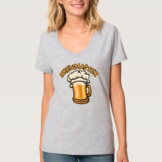 ビールのマグが必要なブルワーマスター Tシャツ (正面)