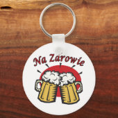 ビールのマグでナズドローウィートースト キーホルダー (正面)